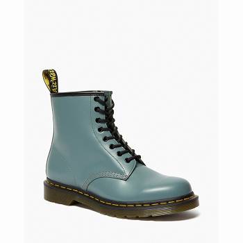 Dr Martens Férfi 1460 Smooth Bőr Lace Up Bakancs Türkiz